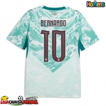 Camisa de Futebol Portugal Bernardo Silva #10 Equipamento Secundário Mundo 2026 Manga Curta